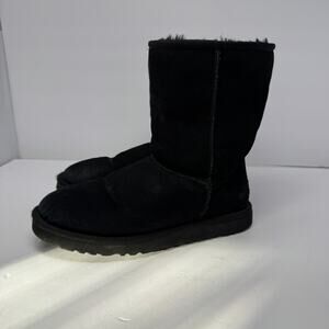 Ugg Black Classic Short Boots in Black Size 9 Men's